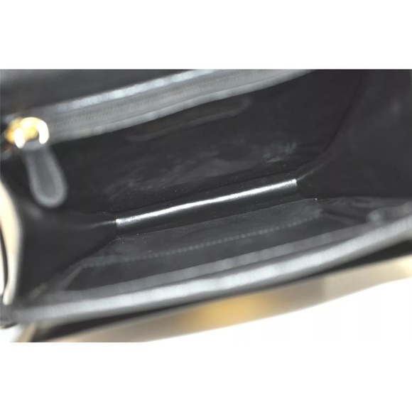 Authentic Salvatore Ferragamo 2Way Shoulder Hand Bag Leather Black - Picture 11 of 16